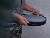 Lávové pečící a grilovací kameny s drážkou a rámečkem - TOP produkt na e-shopu