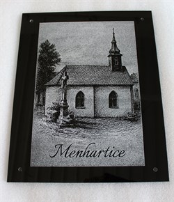 gravírování do skla